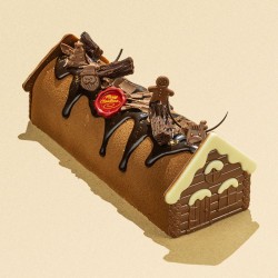 6 Figurines de Noël (3, 9 cm) – Chocolat Noir. n°2