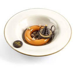 1 Sapin de No�l 3D (3 cm) � Chocolat Noir. n�2