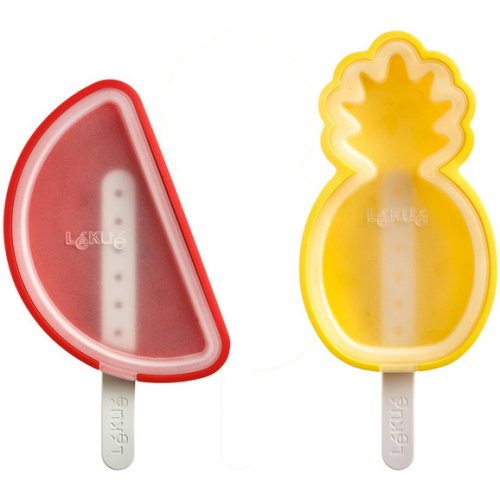 4 Moules Fruits Tropicaux glacs 