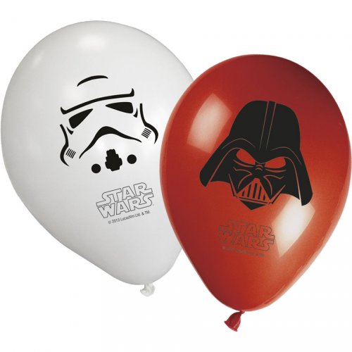 8 Ballons Star Wars 