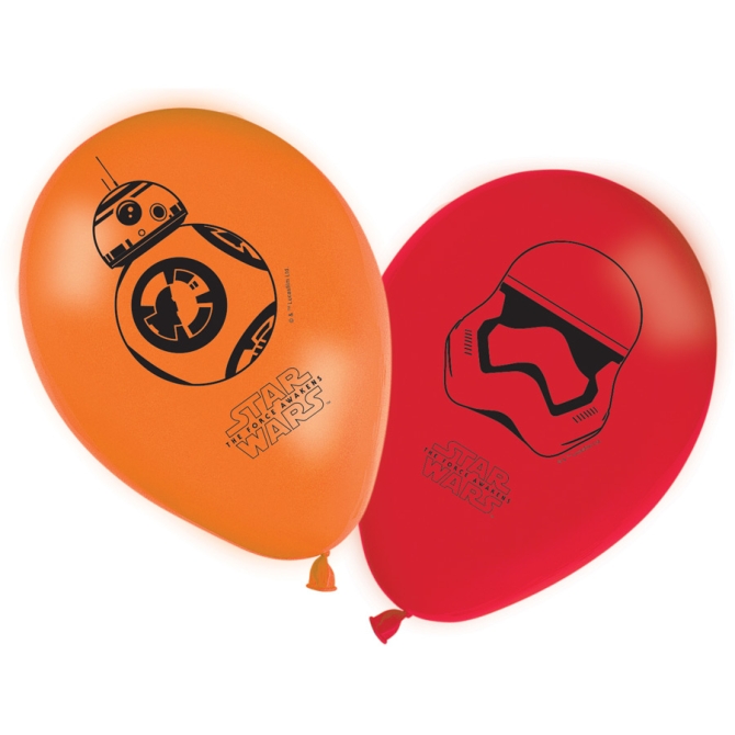 8 Ballons Star Wars - Le Rveil de la Force 