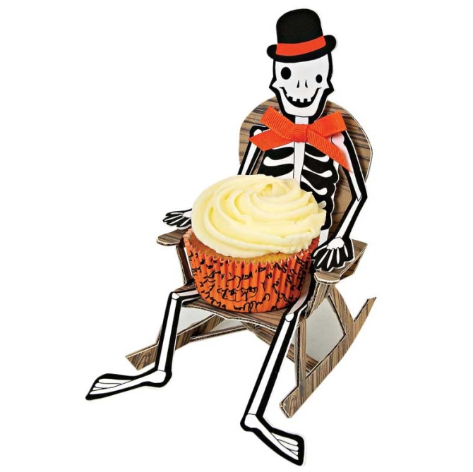 8 Prsentoirs  Cupcakes Rocking chair Squelette 