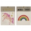 2 Tatouages Licorne & Rainbow