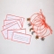 6 Petits Crackers Rose Iridescent (17,5 cm) images:#1