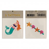 2 Tatouages Sir�ne / Coquillages