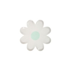 12 Mini Assiettes Fleurs Pastel (12 cm). n2
