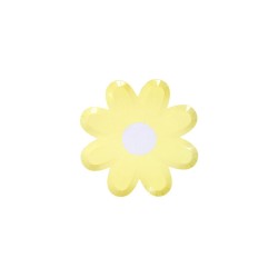 12 Mini Assiettes Fleurs Pastel (12 cm). n5