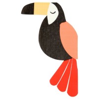 20 Serviettes Toucan Jungle (19 cm)