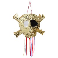 Pull Pinata Tte de Mort - Golden Pirate