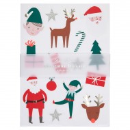 10 Planches de Stickers Noël