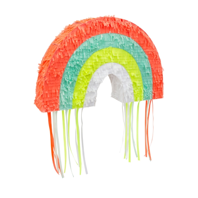 Pull Pinata Rainbow Party 