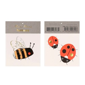 Tatouages - Abeille/Coccinelles