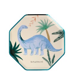 8 Petites Assiettes - Royaume des Dinosaures. n6