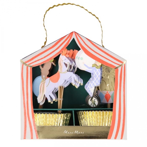 Kit Dco Cupcakes - Cirque 