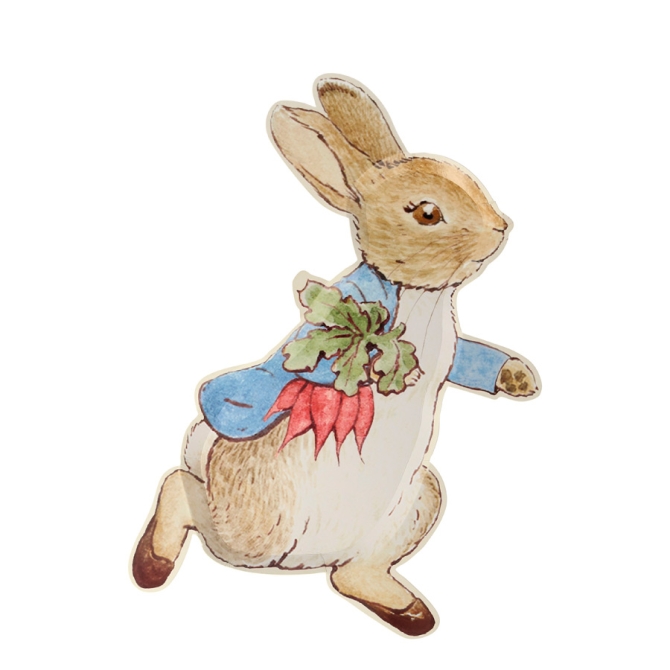 12 Assiettes Lapin - Pierre Rabbit 