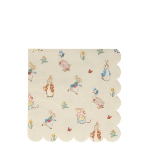20 Serviettes - Pierre Lapin