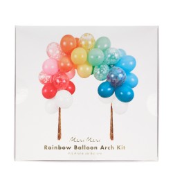 Kit Arche Ballons Nuage Arc-en-Ciel. n1