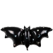 3 Ballons Gants Chauve-Souris - 107 cm. n1