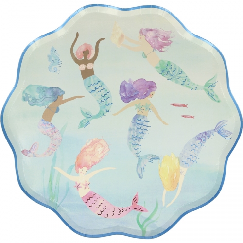 8 Assiettes Sirnes 