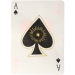 16 Serviettes Cartes  jouer Magie. n1