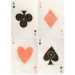 16 Serviettes Cartes  jouer Magie. n5