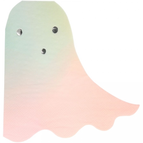 20 Serviettes Fantôme Halloween Pastel 