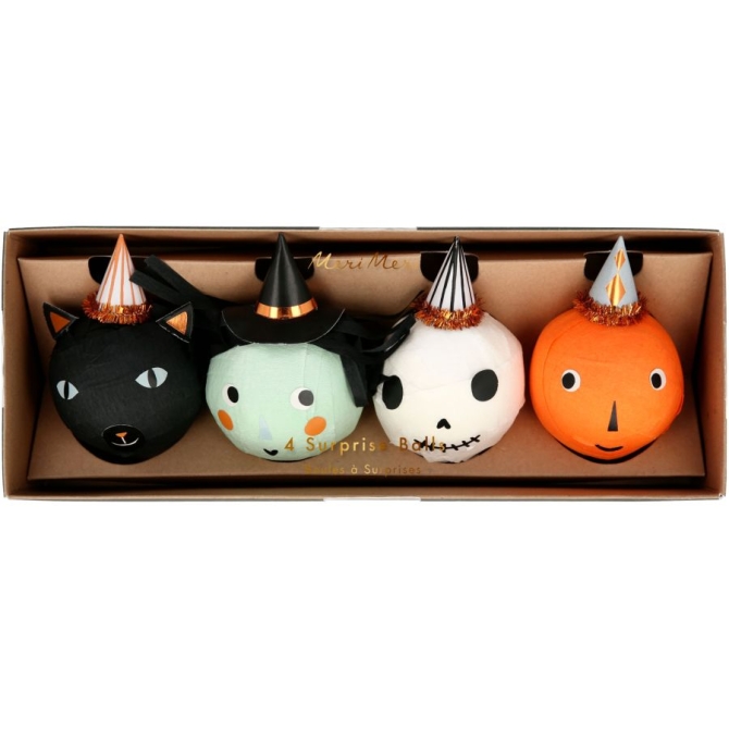 4 Boules  Surprises - Halloween Party 