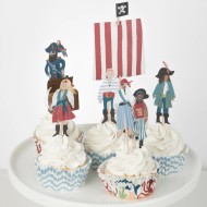 Kit Cupcakes Bateau Pirate - Golden Pirate