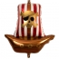 Ballon Gant Bateau de Pirate  - Golden Pirate