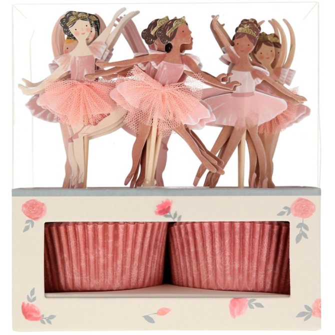 Kit 24 Caissettes Ballerines 