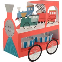 Contient : 1 x Kit Cupcakes - 24 Caissettes Train