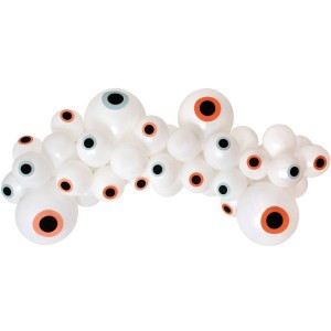 Guirlande Arche de Ballons Yeux - Halloween