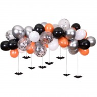 Guirlande Arche de Ballons Chauve-Souris - Halloween