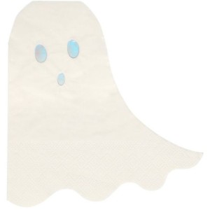 16 Serviettes Fantme Halloween Iridescent