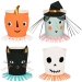 8 Gobelets Halloween Vintage. n1