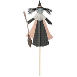 4 Cake Toppers -  Halloween Rtro. n2