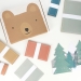 Calendrier de l Avent Animaux de la Fort - Papier. n4
