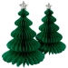 Assortiment de 2 Sapins de Nol - Nid d Abeille. n1