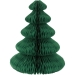 Set de 10 Dcorations de Table Sapins  Dplier - Vert/Blanc. n3