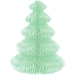 Set de 10 Dcorations de Table Sapins  Dplier - Vert/Blanc. n5
