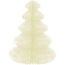 Set de 10 Dcorations de Table Sapins  Dplier - Vert/Blanc