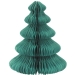 Set de 10 Dcorations de Table Sapins  Dplier - Vert/Blanc. n9