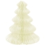 Set de 10 Dcorations de Table Sapins  Dplier - Vert/Blanc