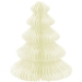 Set de 10 Dcorations de Table Sapins  Dplier - Vert/Blanc. n11