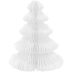 Set de 10 Dcorations de Table Sapins  Dplier - Vert/Blanc