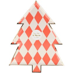 8 Assiettes Sapins. n°1