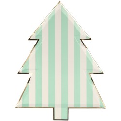 8 Assiettes Sapins. n°2