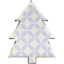8 Assiettes Sapins. n°5