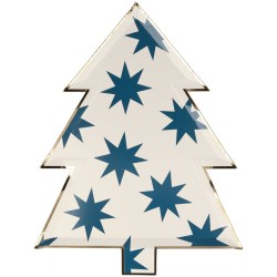 8 Assiettes Sapins. n°8