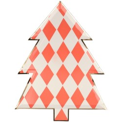 8 Assiettes Sapins. n°9